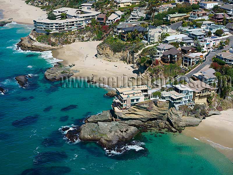 AERIAL VIEW photo of Table Rock Beach, Laguna Beach, Orange County, California, United States.