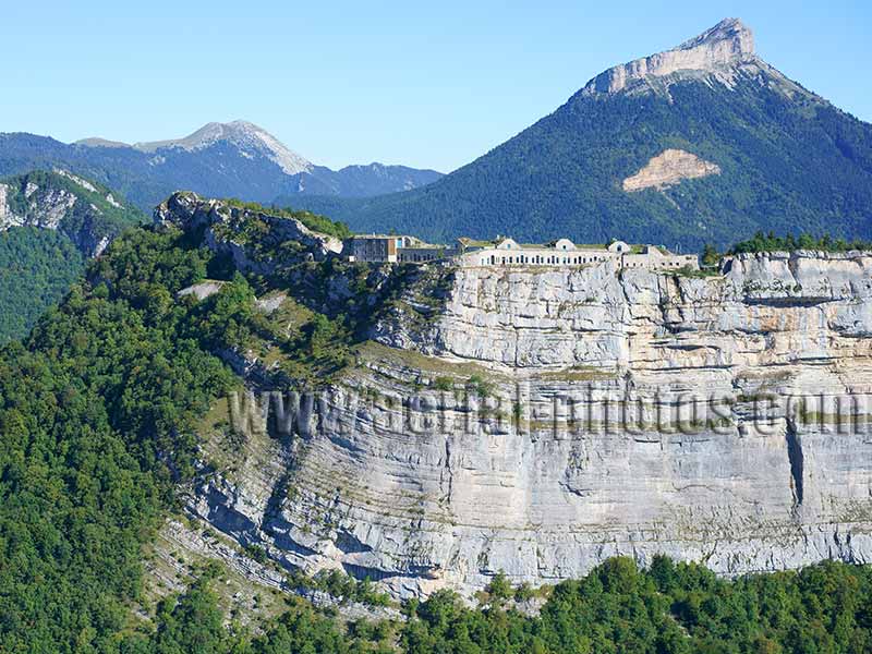 AERIAL VIEW photo of Aiguille Verte, Chamonix Mont-Blanc, Haute-Savoie, Auvergne-Rhône-Alpes, France. VUE AERIENNE.