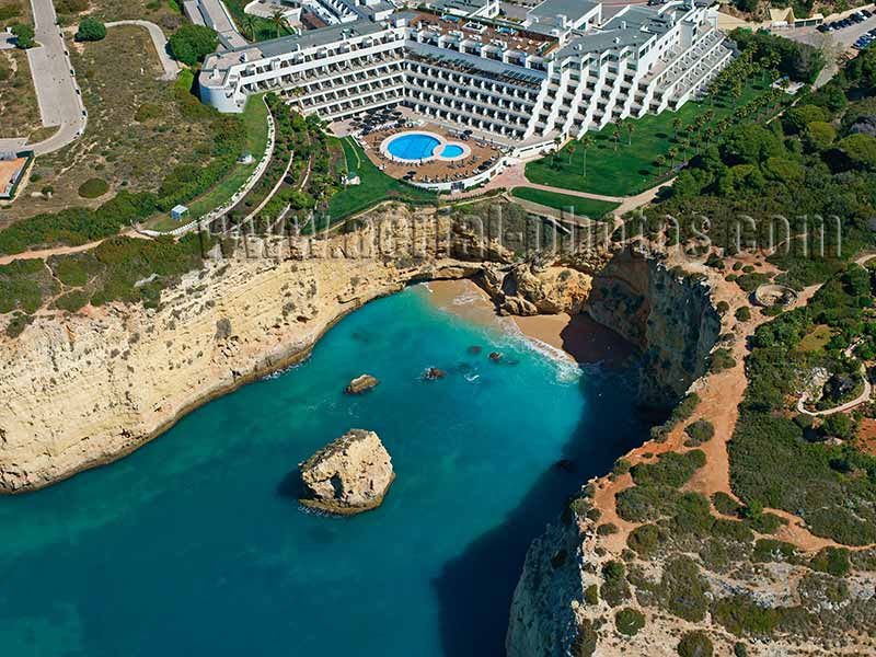 AERIAL VIEW photo of Tivoli Carvoeiro Algarve Resort, Vale Covo, Lagoa, Portugal. VISTA AEREA.
